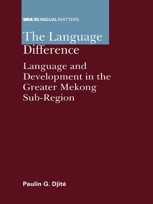 cover image of The Language Difference
